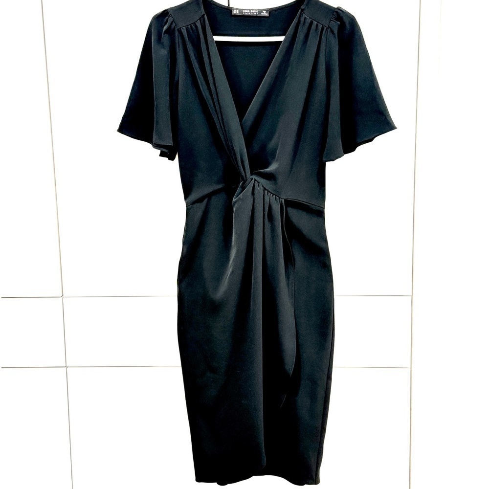 Zara flutter sleeve LBD